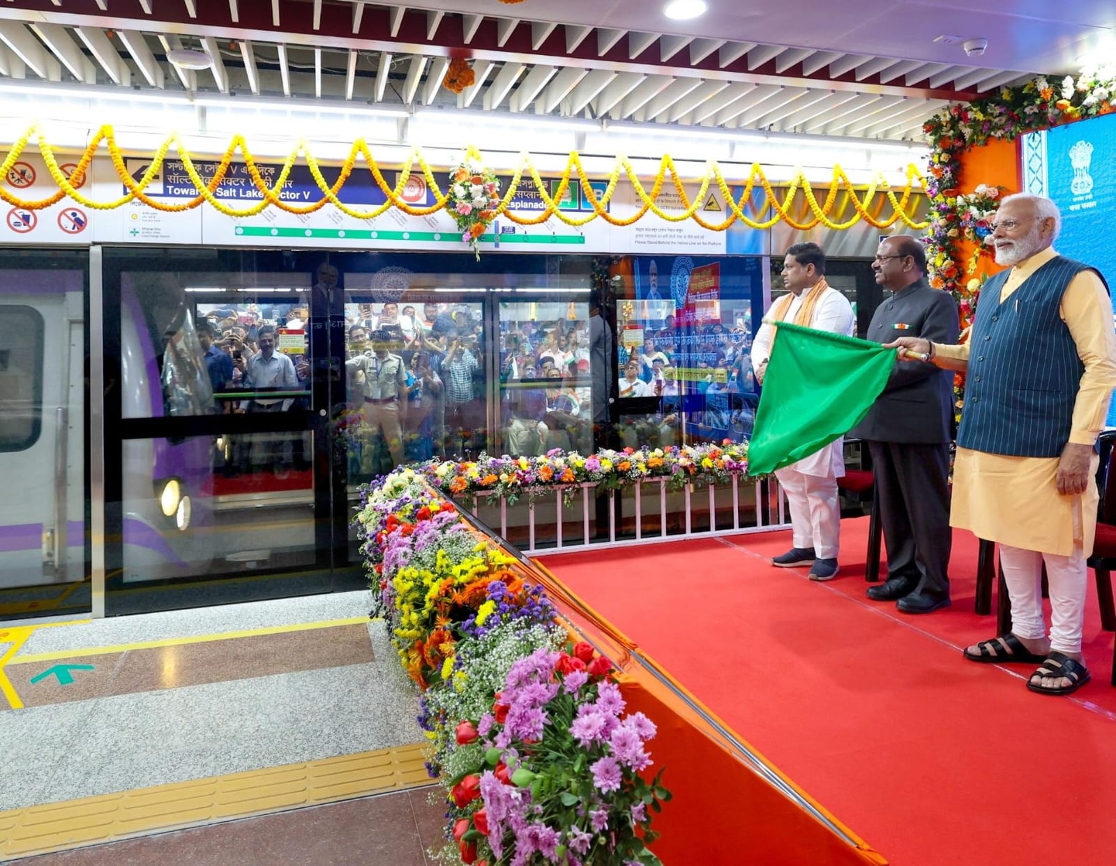 PM Modi to inaugurate India's first underwater metro service in Kolkata today